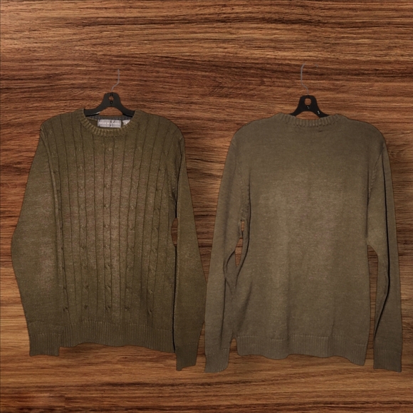 OSCAR DE LA RENTA  LUXURY MEN'S SWEATER  SIZE M - Picture 15 of 17